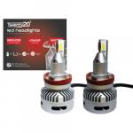 H11 Twenty20 Projector LED Headlight Bulbs (Pair)